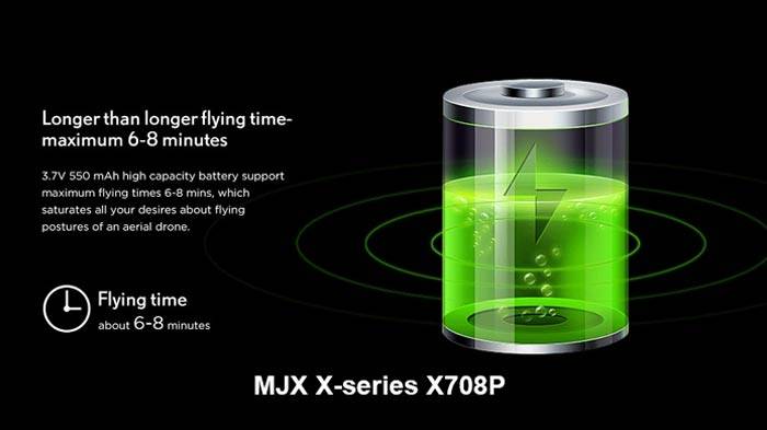 سیستم شارژ باتری کوادکوپتر MJX-X708P