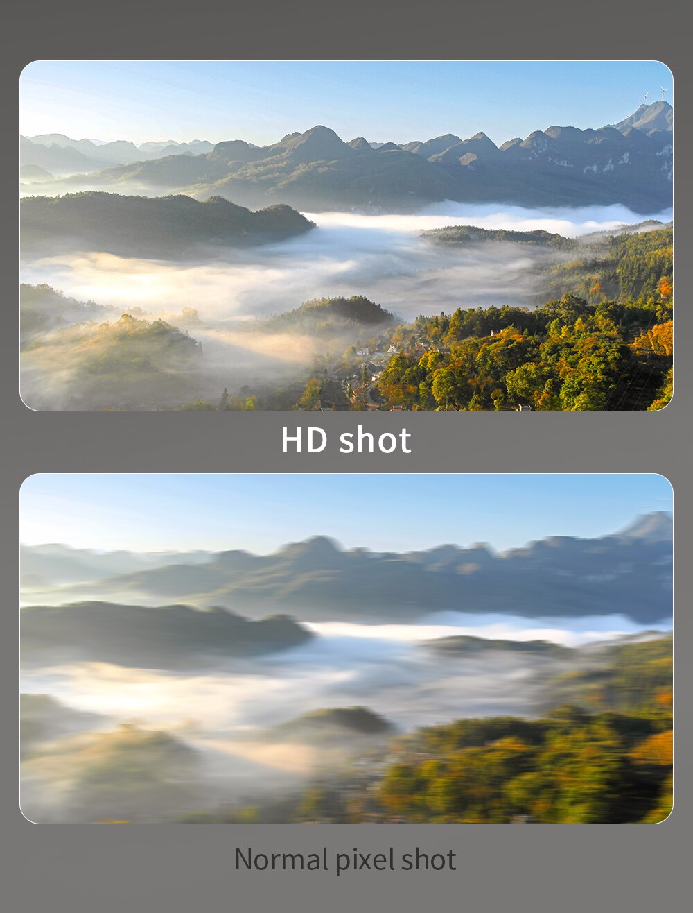 تصاویری واضح و باکیفیت HD ثبت کنید