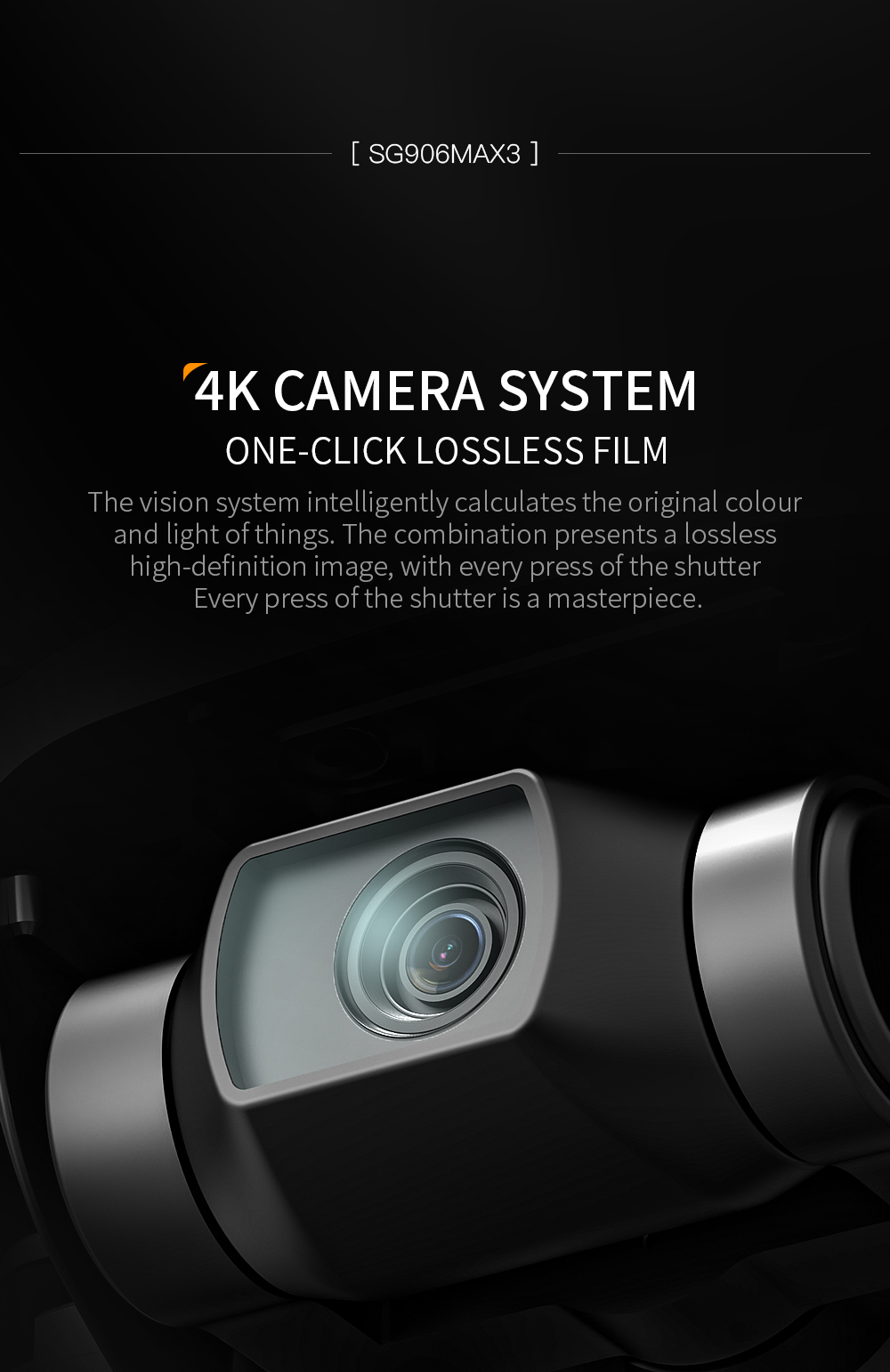 کوادکوپتر SG906 MAX3 دارای دوربین با کیفیت 4K