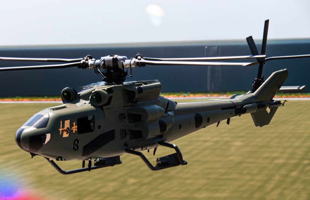 ساخت هلیکوپتر کنترلی جنگی چگونه است؟