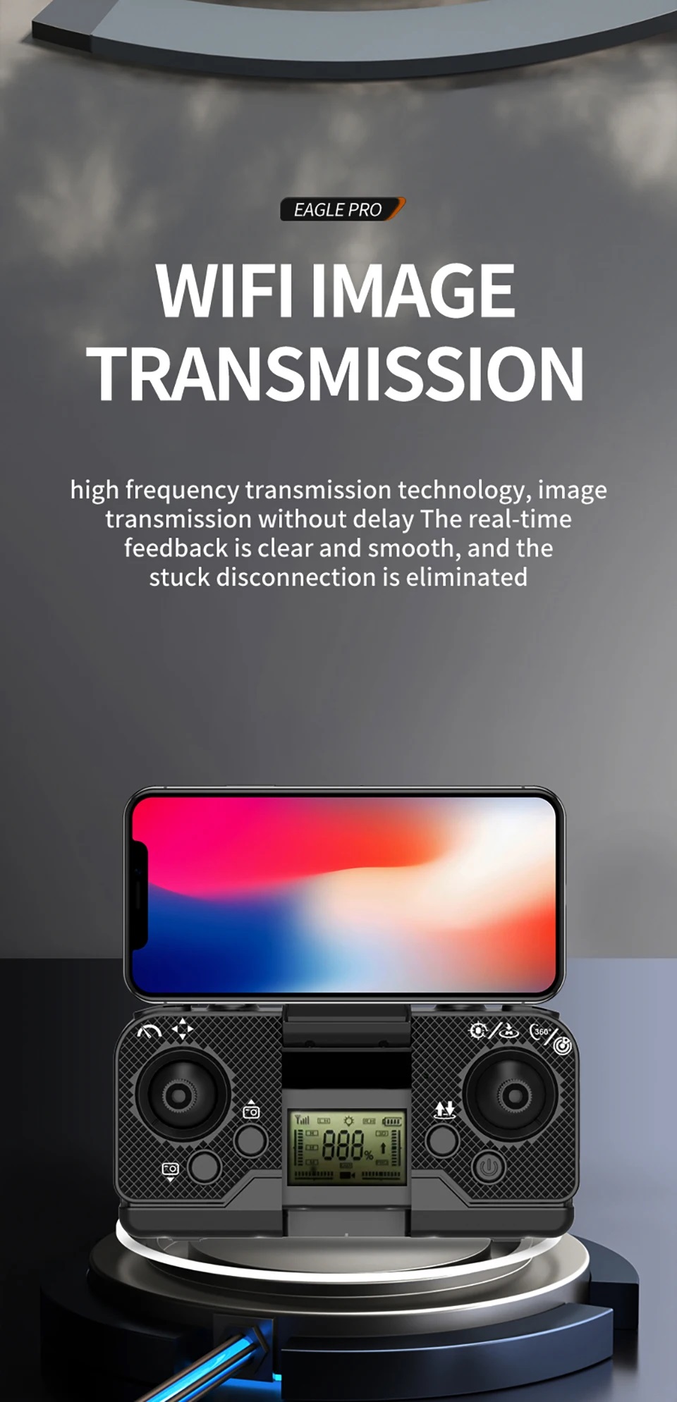 کوادکوپتر S165 MAX با قابلیت انتقال تصاویر بر روی گوشی موبایل با کیفیت بالا